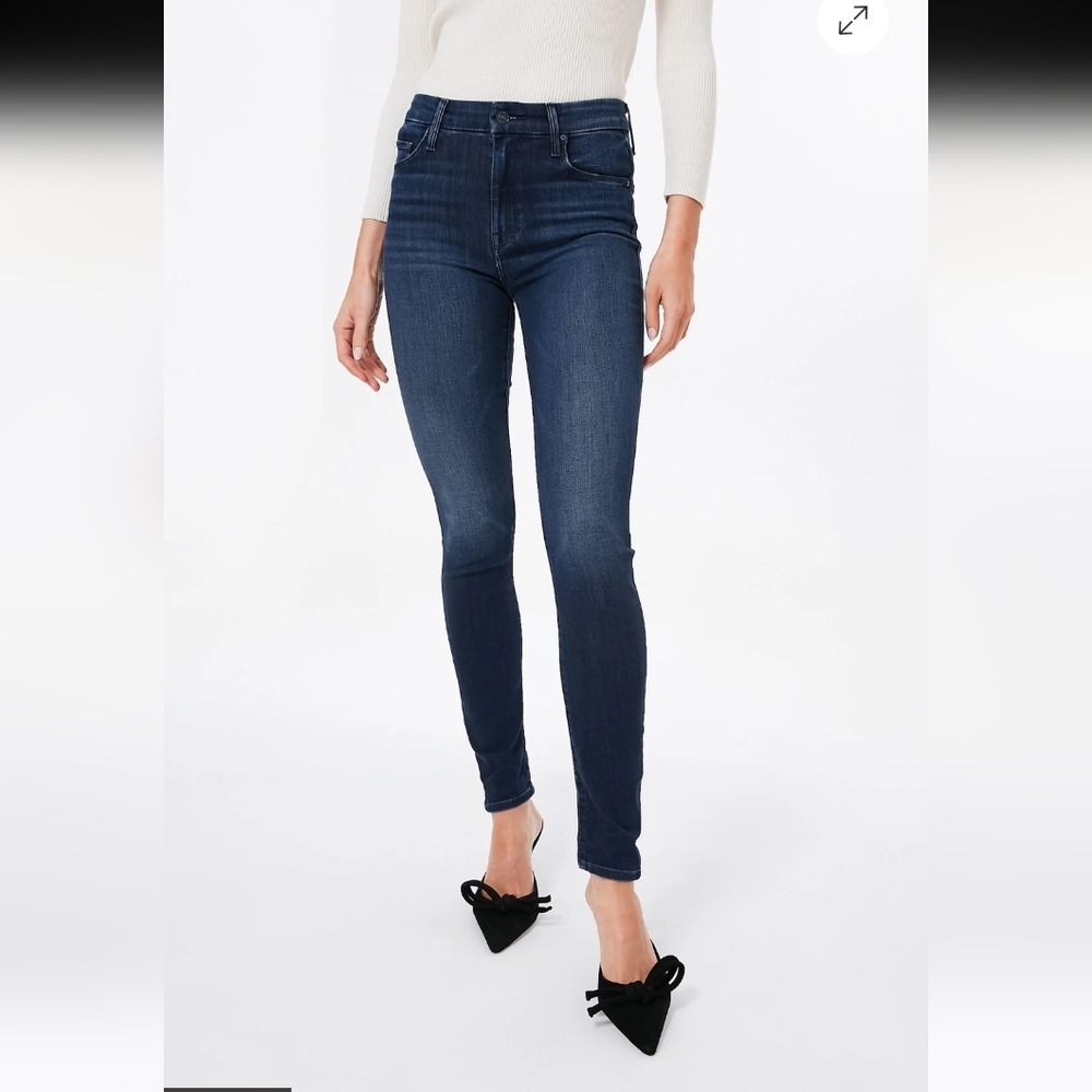 MOTHER NWT The Looker In French Electro Wash Size 28 MSRP $238